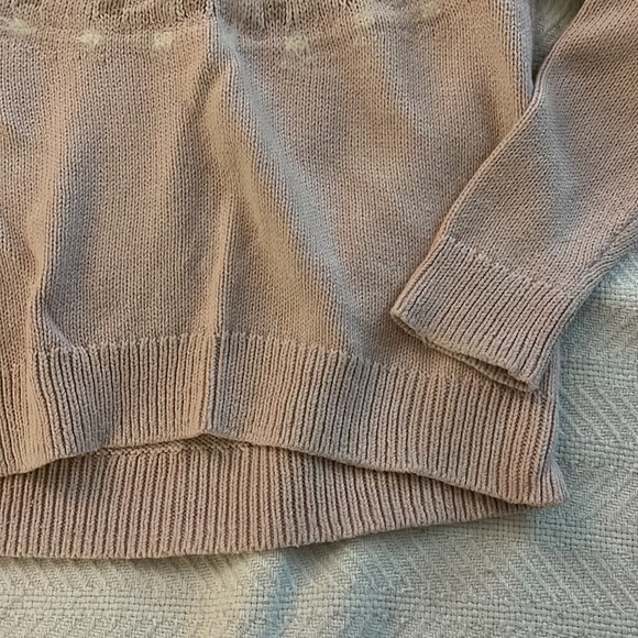 Gap girls fair isle pink sweater - Picture 3 of 5